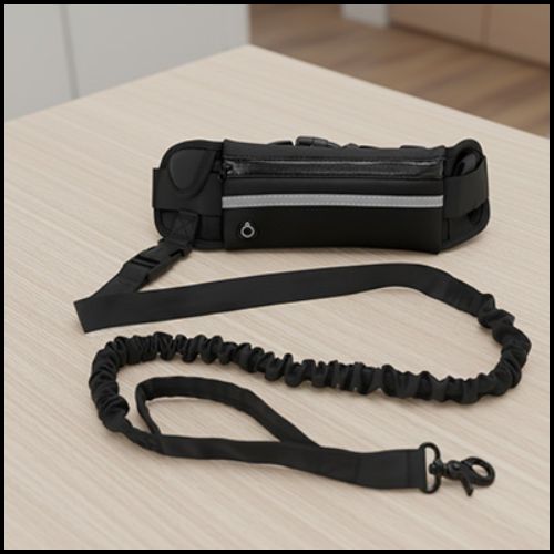 laisse-chien-main-libre-avec-sacoche-pour-canicross-poche
