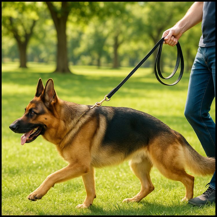 laisse-de-chien-en-cuir-véritable-noir