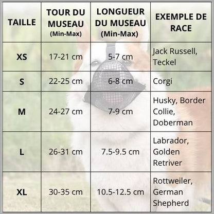 muselière-pour-chien-panier-en-maille-respirante