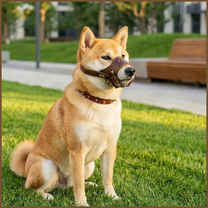 museliere-pour_chien--en-cuir-confortable