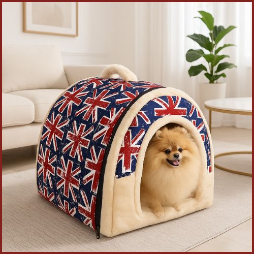 niche-chien_d-interieur-pliable-rouge