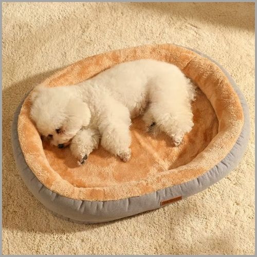 panier-chien_confortable-avec-housse-amovible-gris