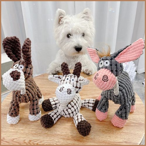 peluche-pour_chien-douce avec couinement-animaux