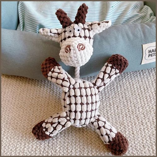 peluche-pour-chien_douce-avec-couinement-marron