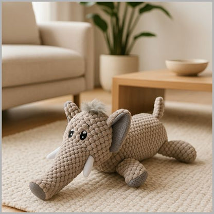 Peluche-pour-chien_résistante-et-couineuse-à-mâcher-gris
