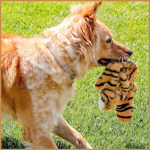 Peluche-pour-chien_sans-rembourrage-avec-couinement-tigre