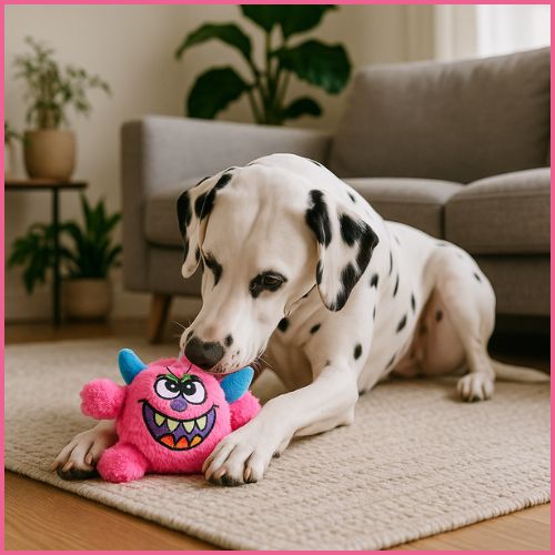 peluche_pour-chiens_interactive-avec-balle-sonore-rose