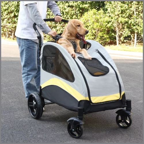 poussette-chien_grande-taille-pliable