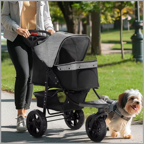 poussette-chien-pliable-3-roues-jusqu-à-25-kg