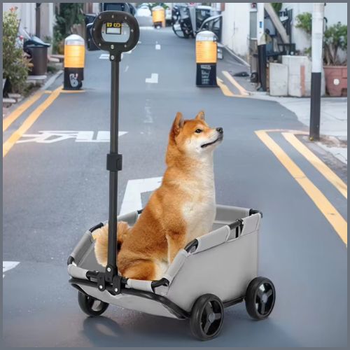 poussette-chien_pour-petite-taille-pliable-et-compacte-gris-shiba