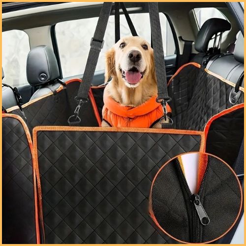 protection-voiture-chien_imperméable-banquette-arrière-labrador