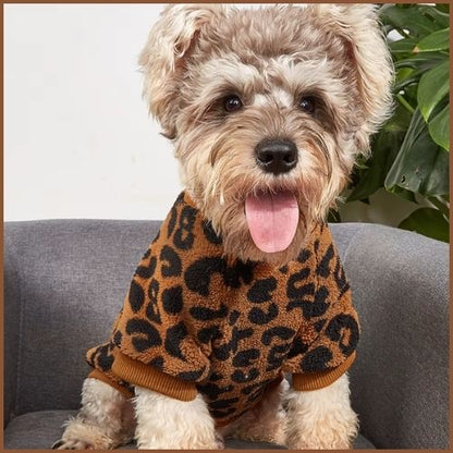 pull-chien_confortable-et-chaud-adapté-aux-petits-et-moyens-marron