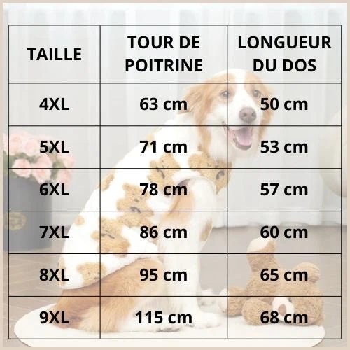Pull-pour-chien-grande-taille-motif-ours-chaud-hiver-tailles