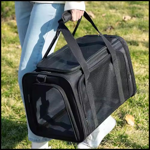 sac-de-transport-pour-chien_idéal-pour-train-et-voiture-noir