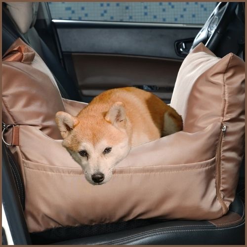 transport-chien-voiture_sécurisé-pour-petit-et-moyen-marron-shiba